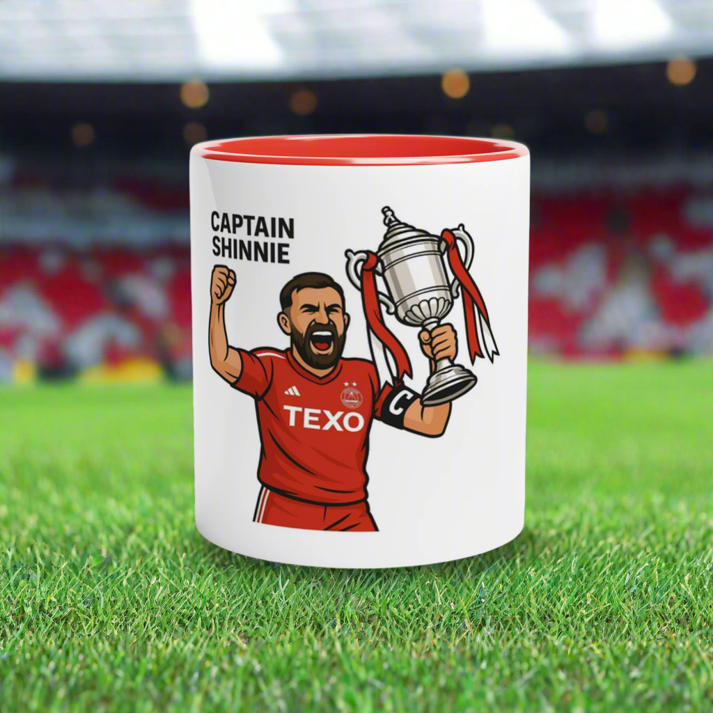 Scottish Cup Winners Mug – Captain Graeme Shinnie